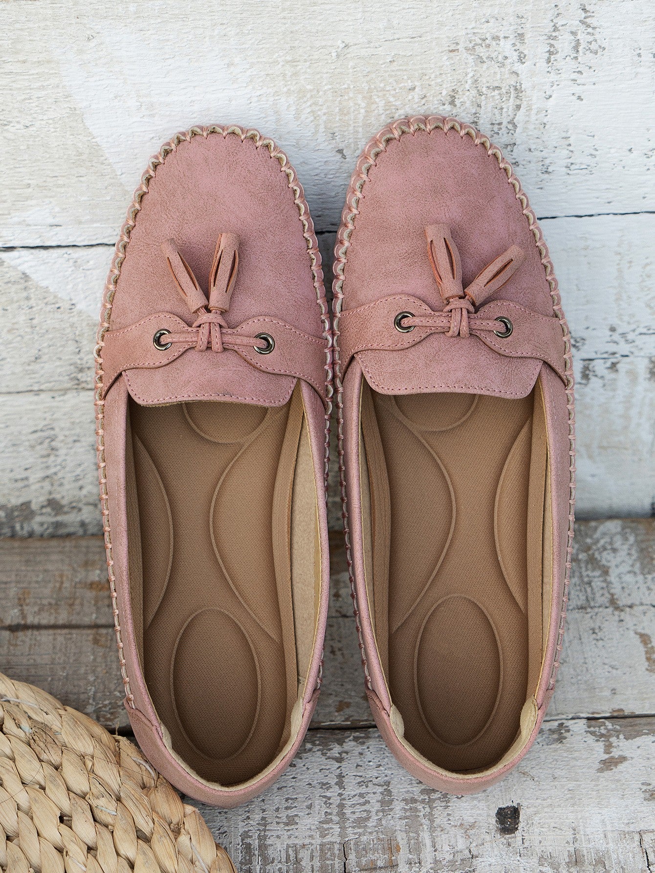 Women's Round-Toe Comfort Loafers – Soft, Non-Slip Flats