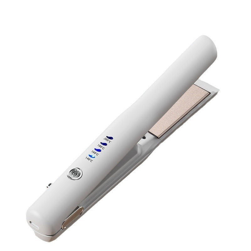 Mini Wireless Hair Straightener & Curler – Rechargeable, Compact & Travel-Ready