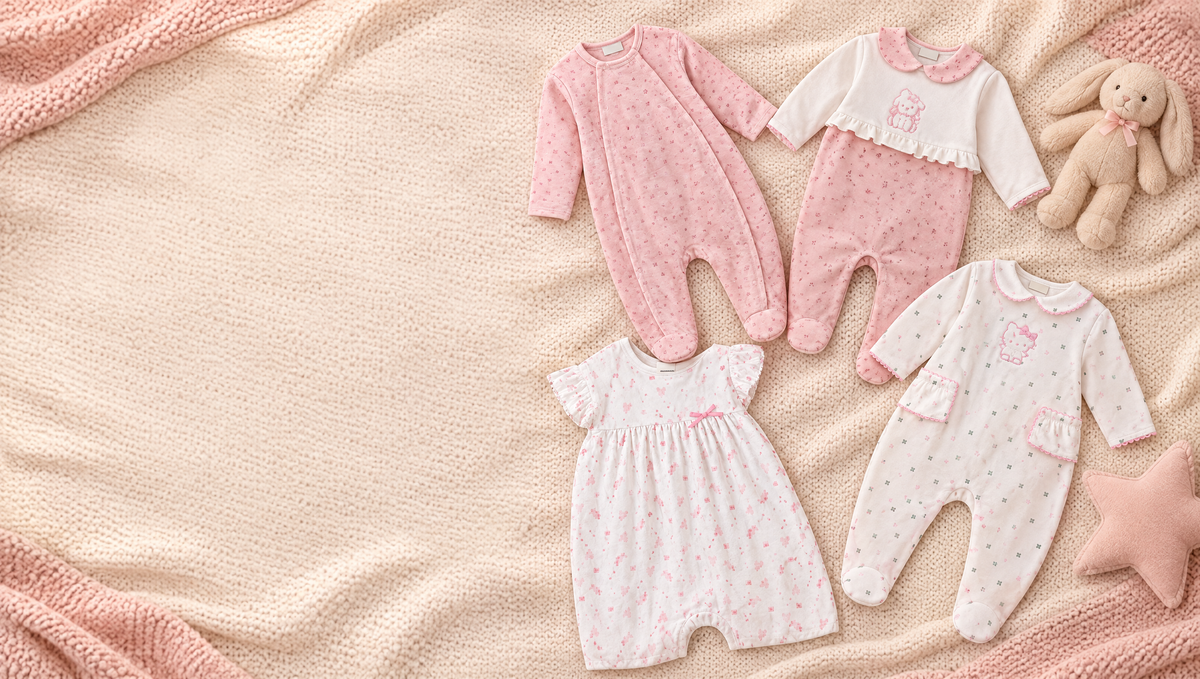Pijamas para bebé niña Nuvello