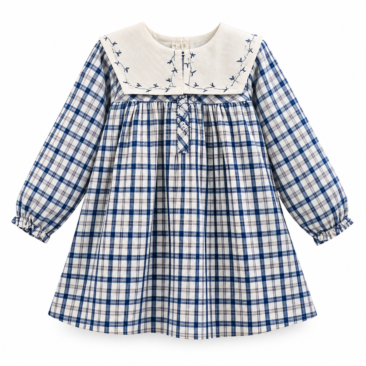 Vestido de Niña – Azul