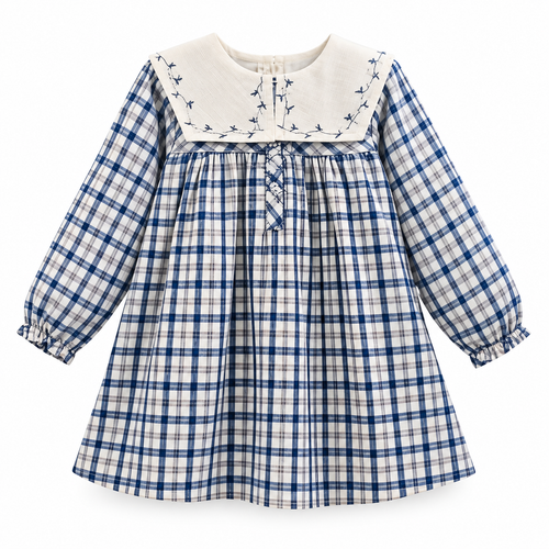 Vestido de Niña – Azul