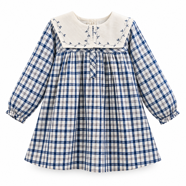 Vestido de Niña – Azul
