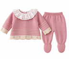 Conjunto de Punto Rosa Amelia