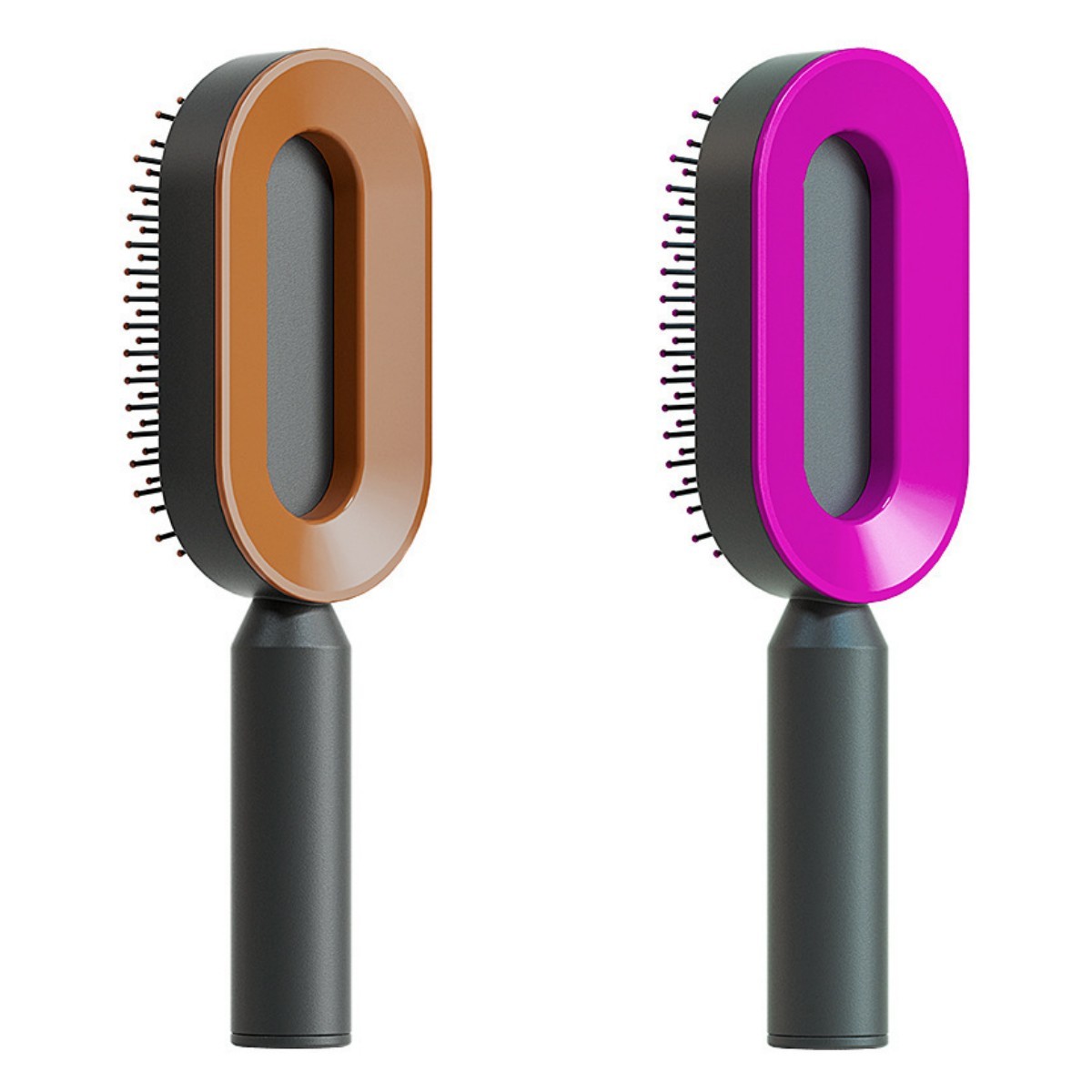 Nuvello Self-Cleaning Hair Brush
