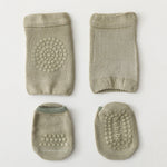NUVELLO CrawlSafe – Calcetines Antideslizantes para Gateo