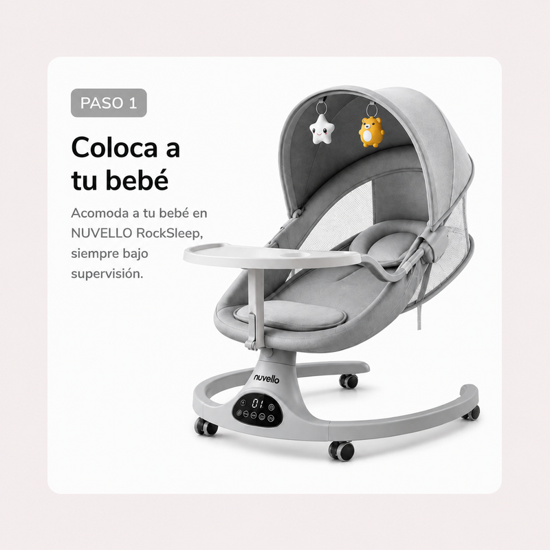 Coloca a tu bebé