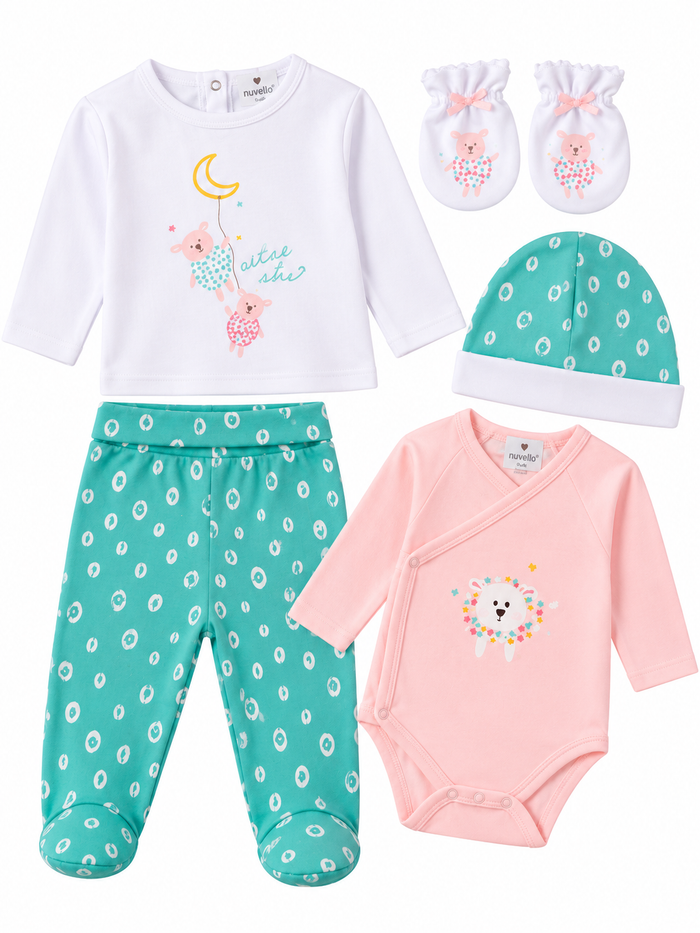 Set Bodies + Conjunto + Guantes + Gorro