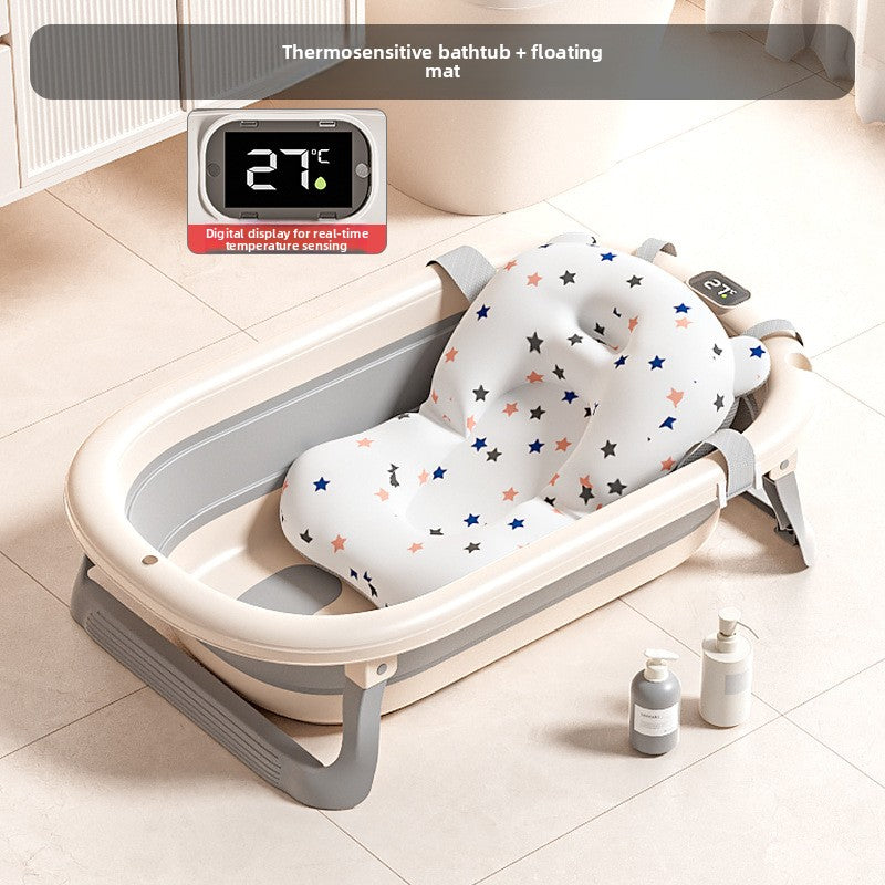 Drain detail on the Nuvello foldable bath tub
