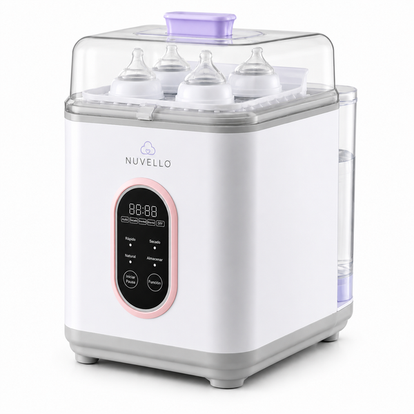 NUVELLO SteriDry – Esterilizador y Secador Automático de Biberones