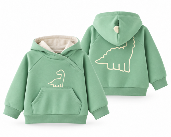 Sudadera con Capucha de Bebé Niño – Verde