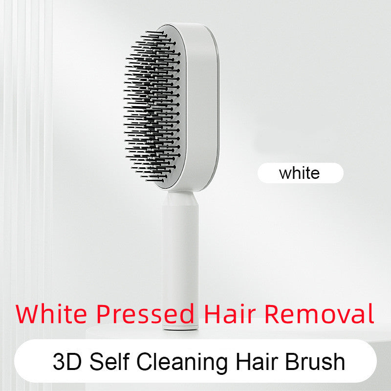 Nuvello Self-Cleaning Hair Brush