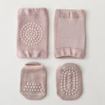 NUVELLO CrawlSafe – Calcetines Antideslizantes para Gateo