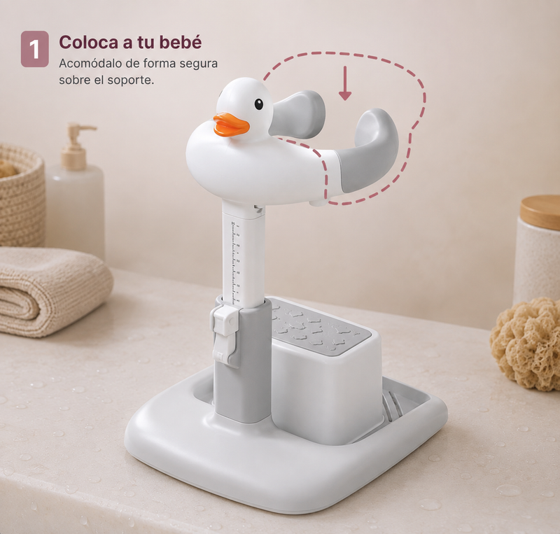 Coloca a tu bebé