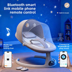 NUVELLO RockSleep – Mecedora Eléctrica Multifuncional para Bebé
