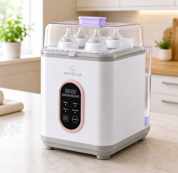 NUVELLO SteriDry – Esterilizador y Secador Automático de Biberones