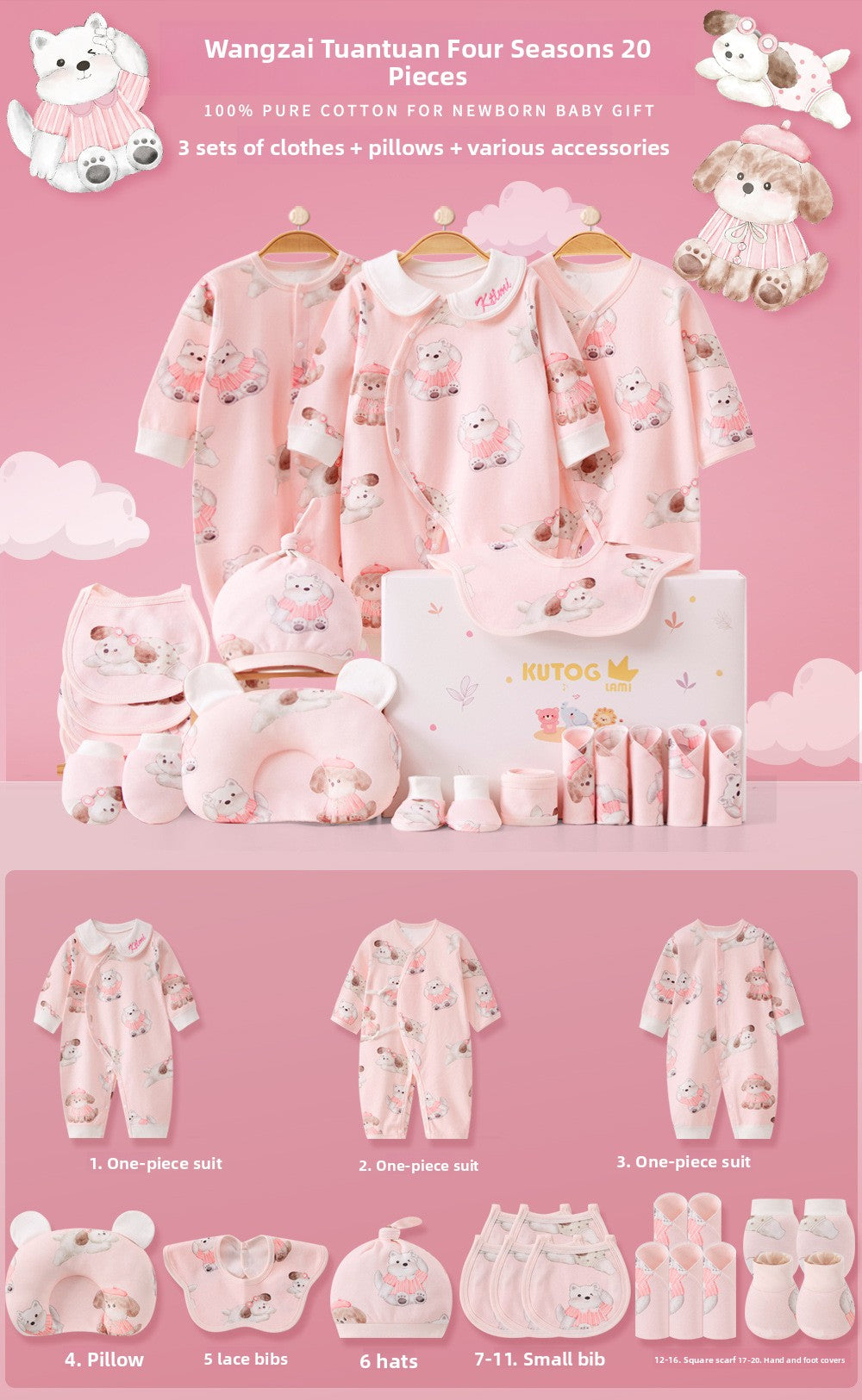 Newborn Baby Clothing Gift Set