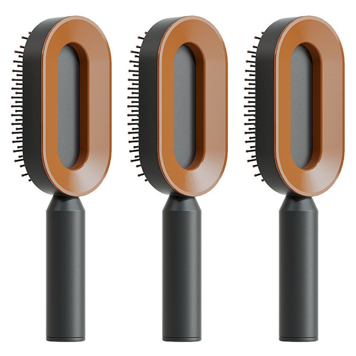 Nuvello Self-Cleaning Hair Brush