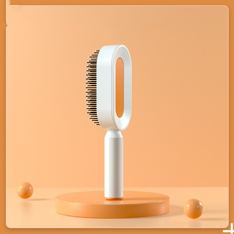 Nuvello Self-Cleaning Hair Brush