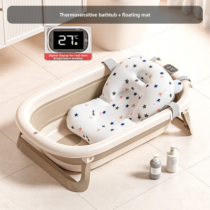 Nuvello foldable bath tub material close-up