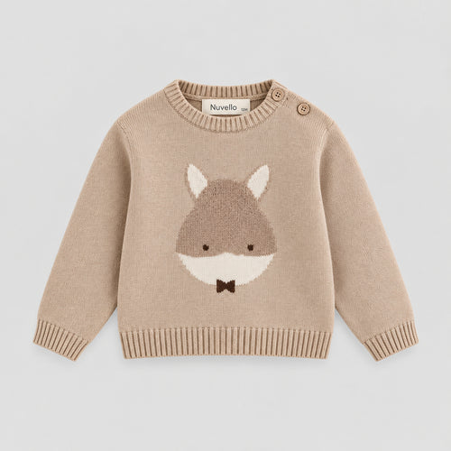 Jersey de Bebé Niño – Camel