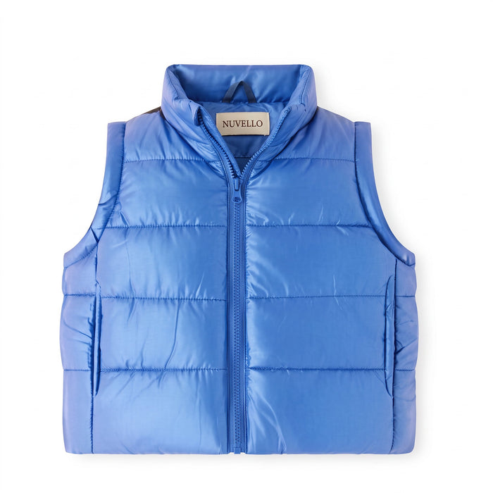Chaleco Acolchado de Bebé Niño – Azul