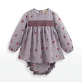 Vestido de Bebé Niña – Gris