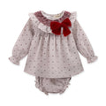 Vestido de Bebé Niña – Gris