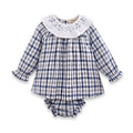 Vestido de Bebé Niña – Azul