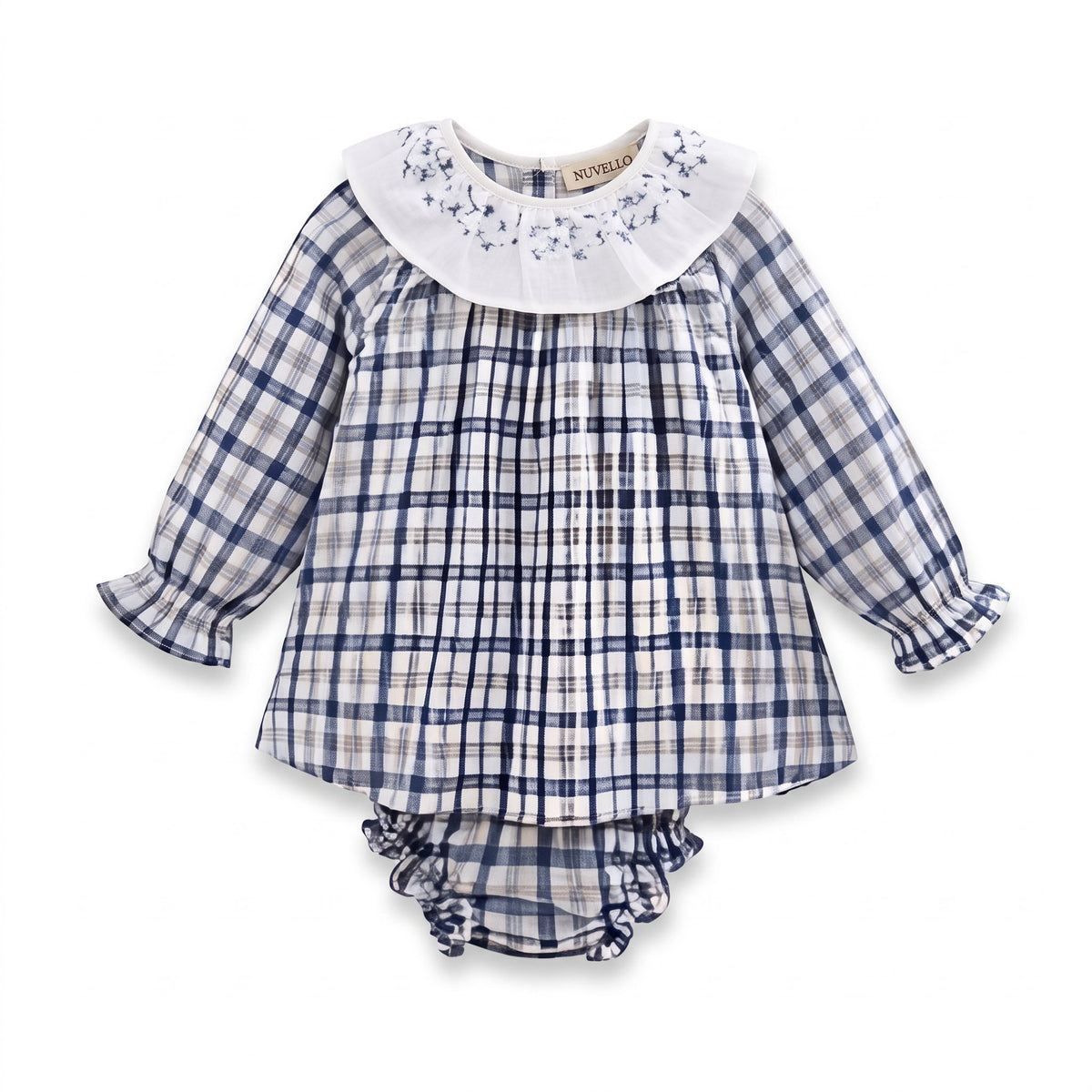 Vestido de Bebé Niña – Azul