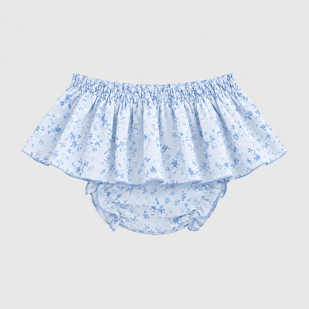 Short de Bebé Niña – Azul