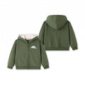 Chaqueta con Capucha de Niño – Verde