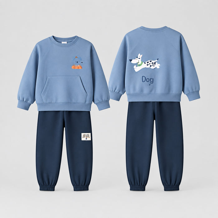 Conjunto Jogging Sudadera y Pantalón de Niño – Azul