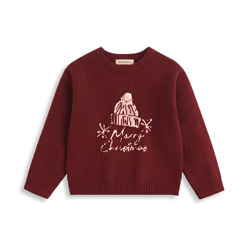 Sudadera de Niño – Granate