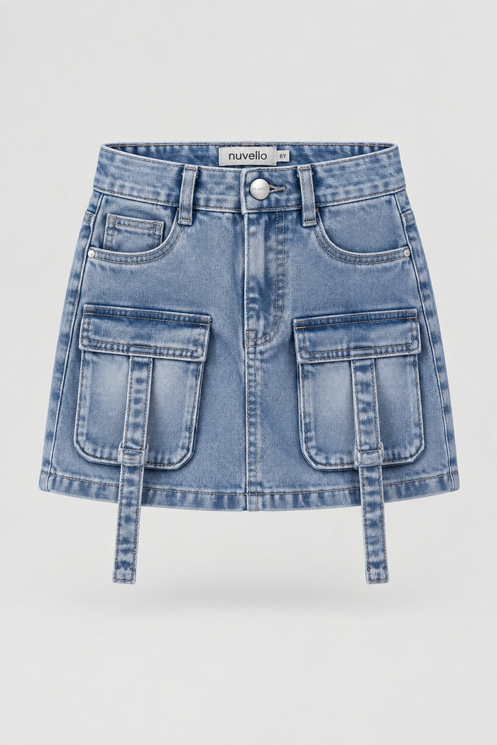 Falda Vaquera de Niña – Denim