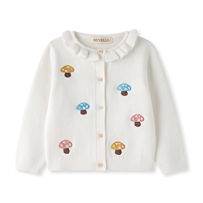 Chaqueta Tricot de Niña – Crudo