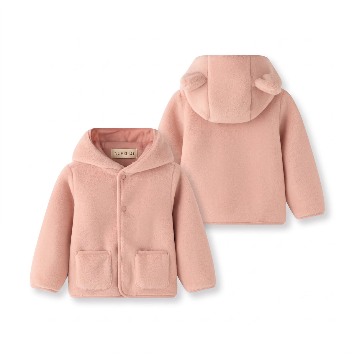 Abrigo de Niña – Rosa