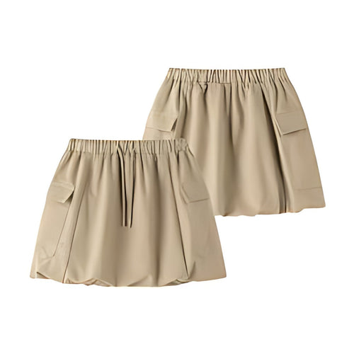 Falda Sarga de Niña – Camel