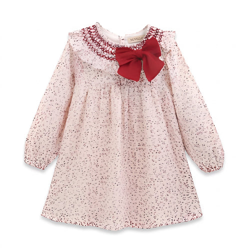 Vestido de Niña – Granate