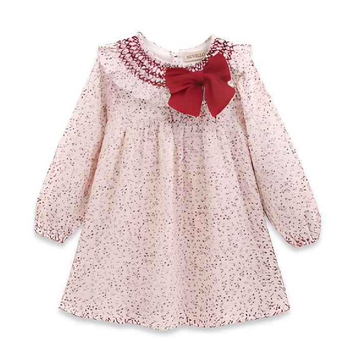Vestido de Niña – Granate