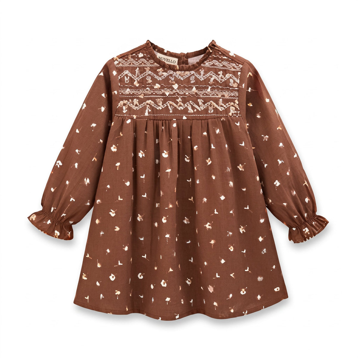 Vestido de Niña – Marrón