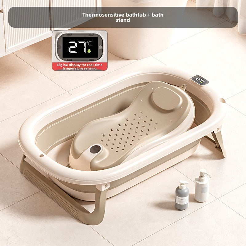 Nuvello foldable bath tub product packaging