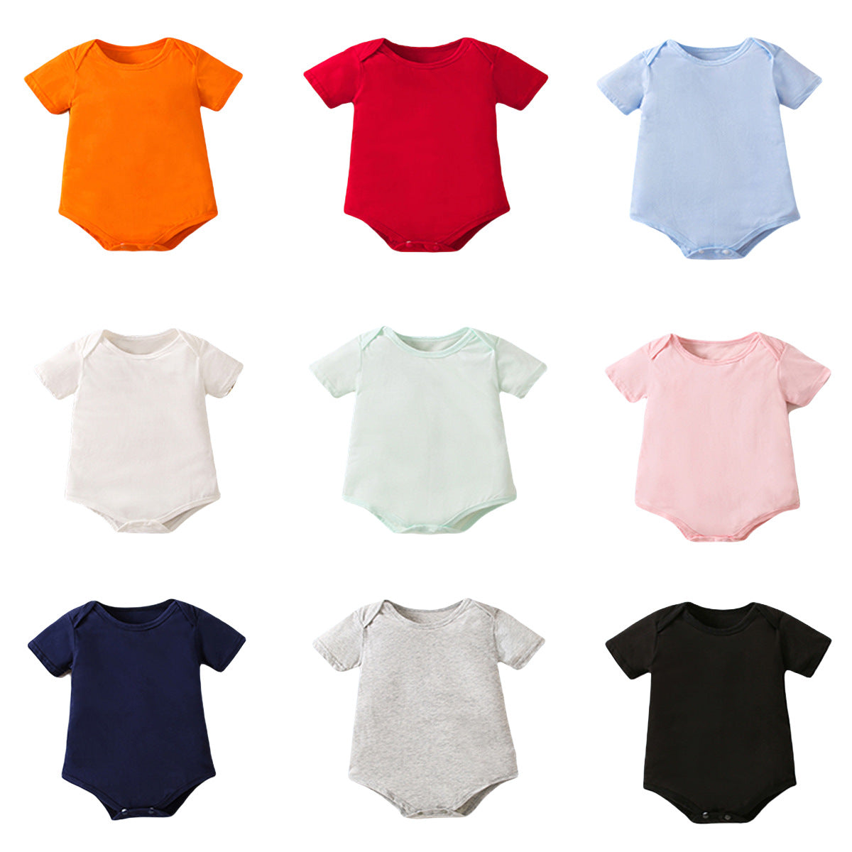 NUVELLO SoftBody – Body de Manga Corta en Algodón para Bebé