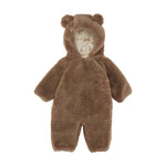 NUVELLO CozyBear – Pijama Enterizo de Osito con Capucha para Bebé