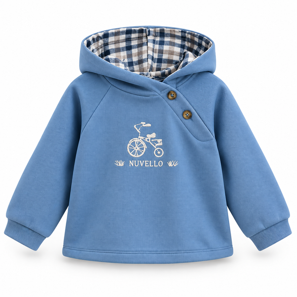 Sudadera de Bebé Niño – Azul