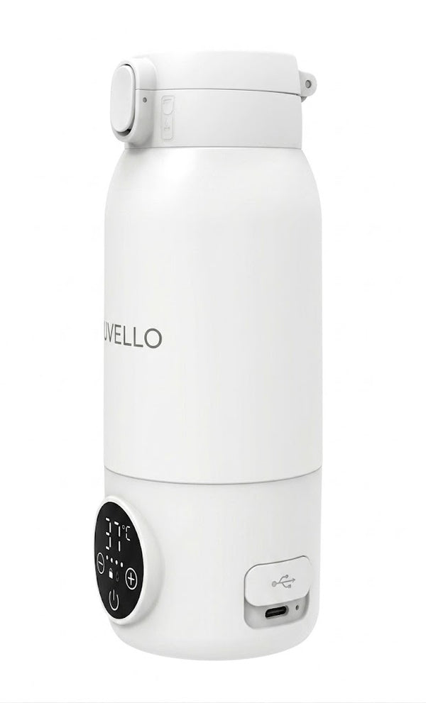 NUVELLO ThermoMilk – Calentador de Biberones Inalámbrico con Termostato