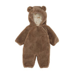 NUVELLO CozyBear – Pijama Enterizo de Osito con Capucha para Bebé