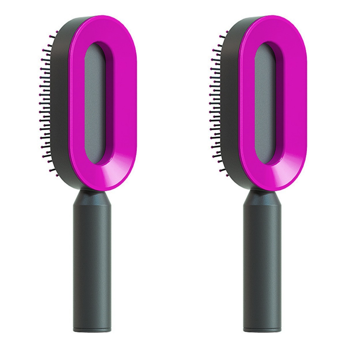 Nuvello Self-Cleaning Hair Brush