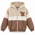 Sudadera con Cremallera de Niño – Camel