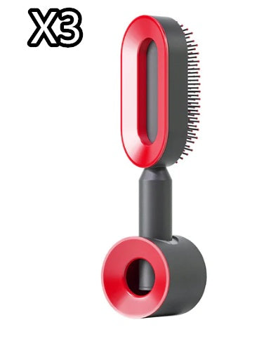 Nuvello Self-Cleaning Hair Brush