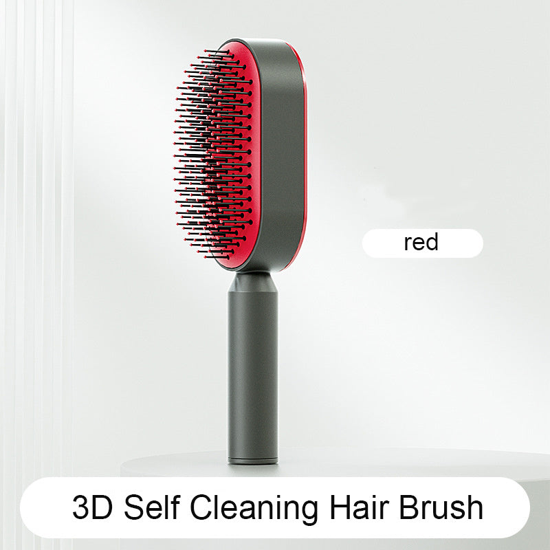 Nuvello Self-Cleaning Hair Brush